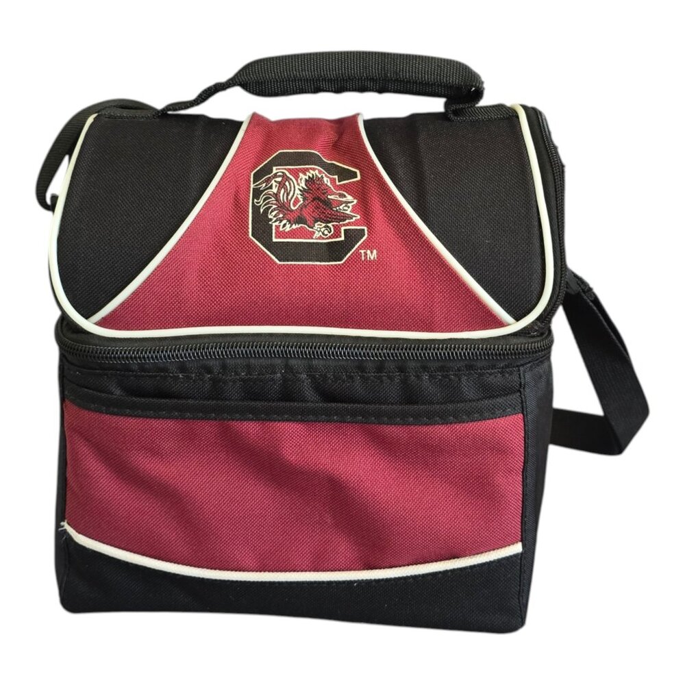 Logo Brands University of South Carolina Gamecocks Insulated Lunch Box w/ Wear
